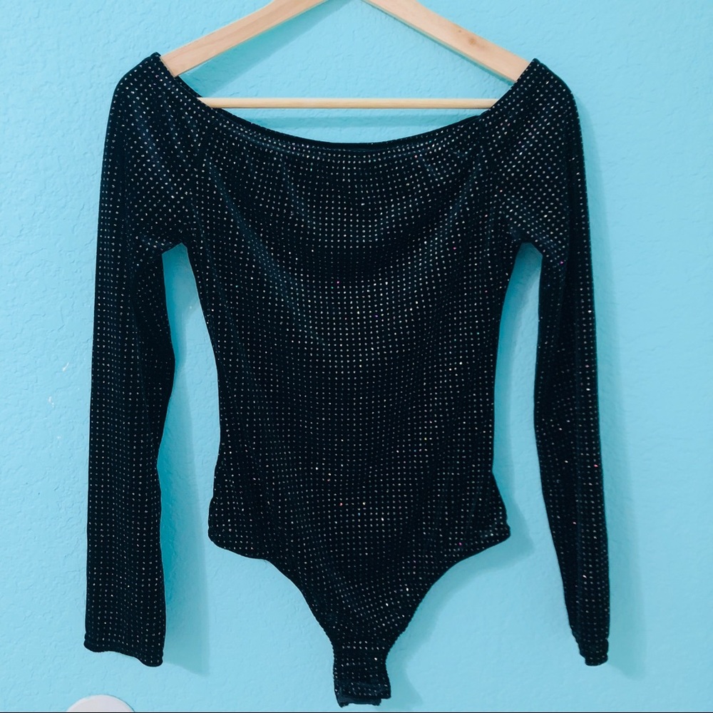 Sparkly bodysuit!